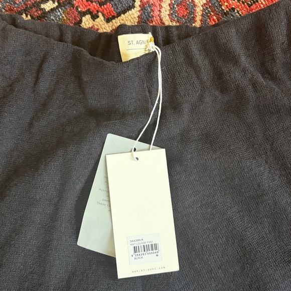 St agni lounge pants black NWT Medium M - Picture 7 of 9